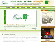 Tablet Screenshot of keraleeyam.in