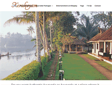 Tablet Screenshot of keraleeyam.com